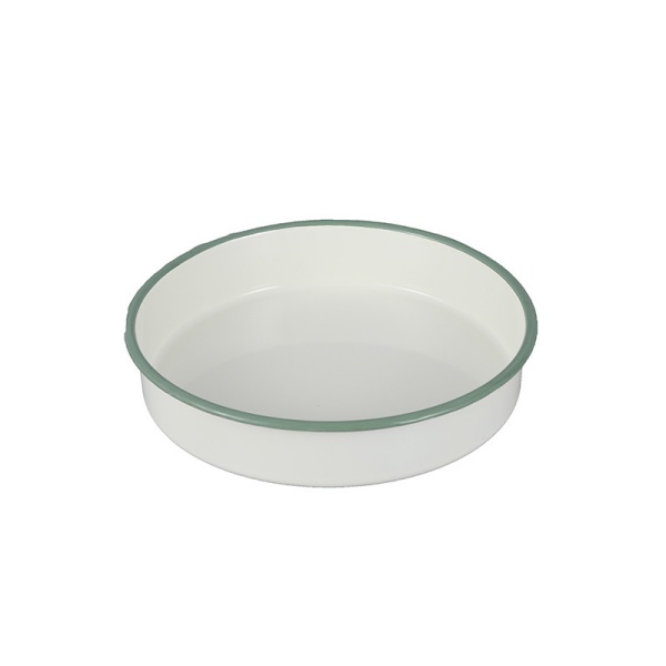 Round Enamel Plate