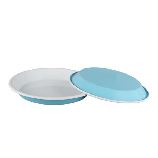 Round Enamel Plate