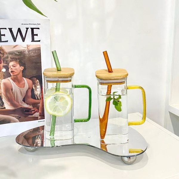 Square Glass Cup